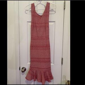 Banana Republic Red Crisscross-back dress